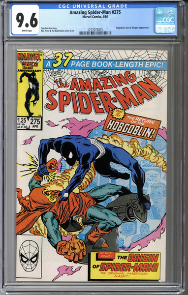 Amazing Spider-man #275 CGC 9.6 | $75 – Colorado Comics