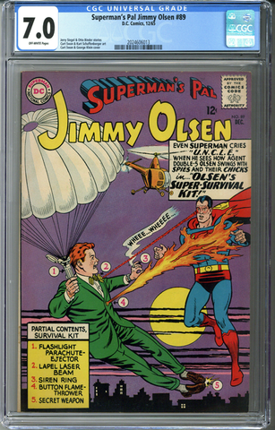 Superman's Pal Jimmy Olsen #89 CGC 7.0