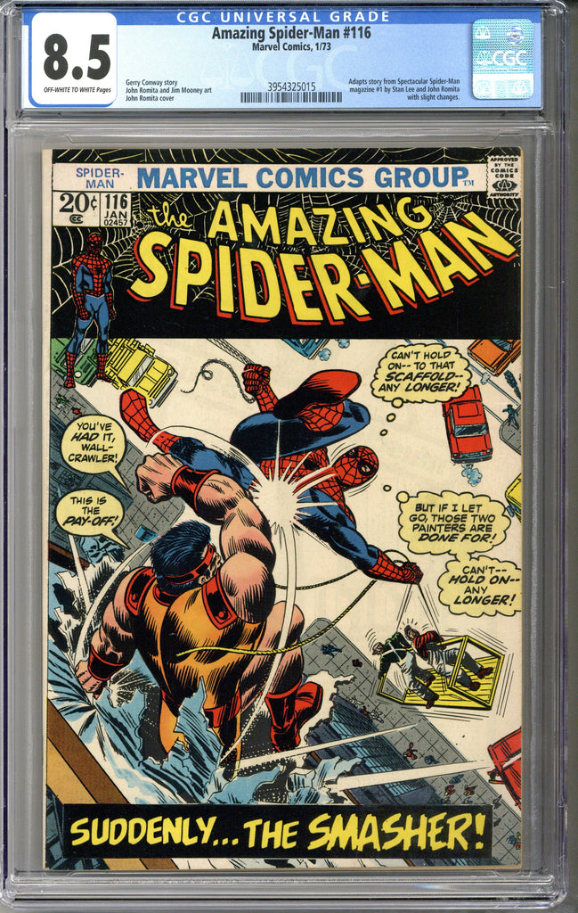 Amazing Spider-man #116 CGC 8.5