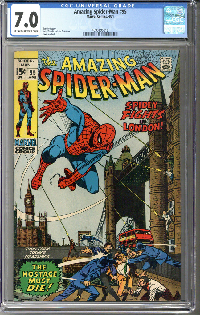 Amazing Spider-man #95 CGC 7.0