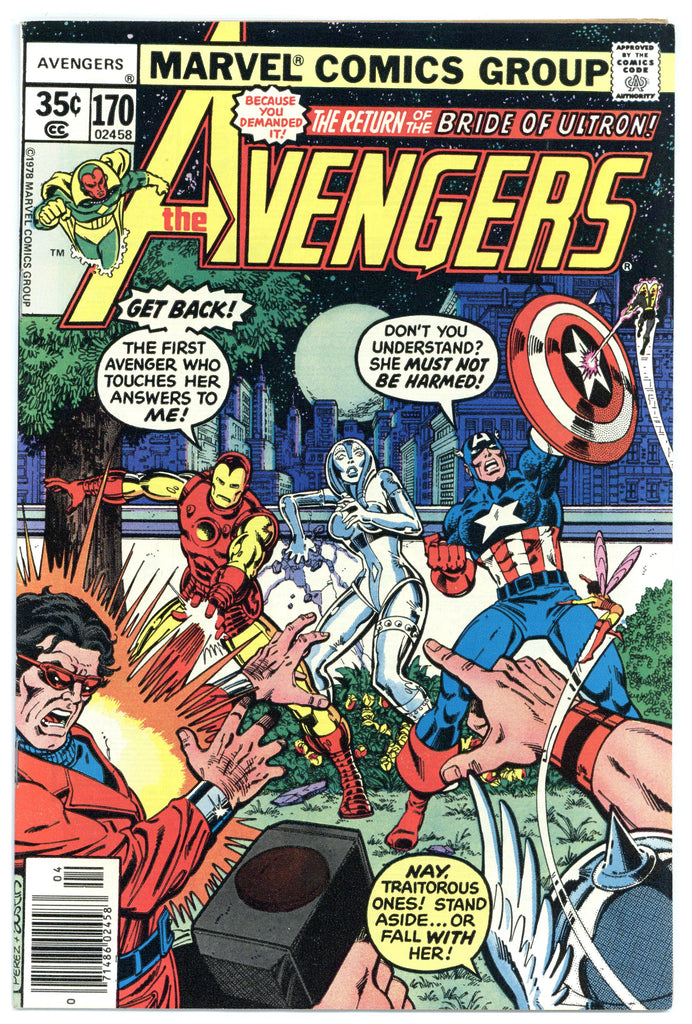 Avengers #170 NM+