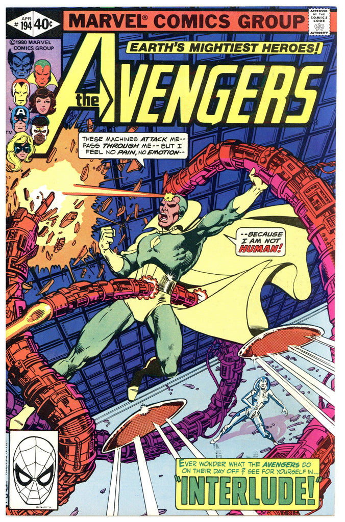 Avengers #194 NM-