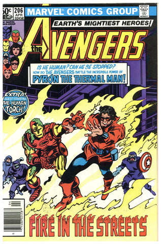 Avengers #206 VG/F