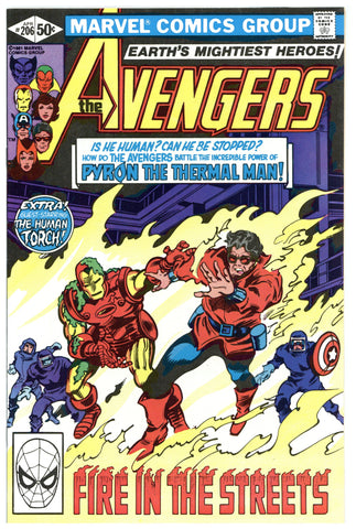 Avengers #206 NM