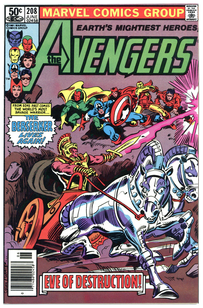 Avengers #208 NM