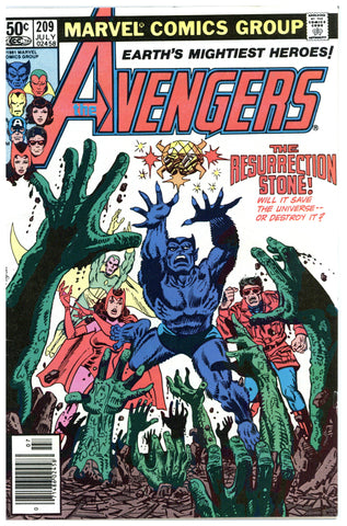 Avengers #209 VF/NM
