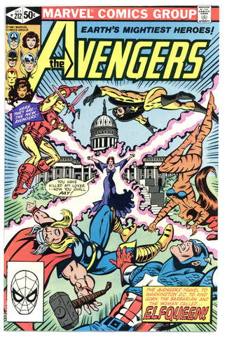 Avengers #212 NM+