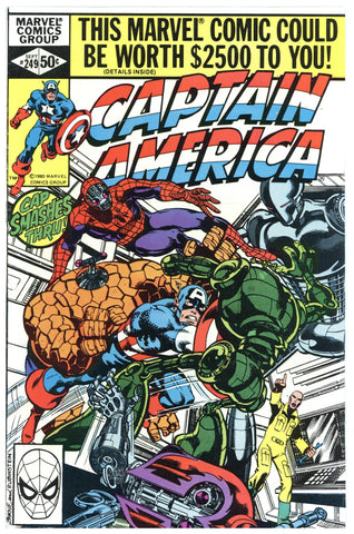 Captain America #249 VF/NM