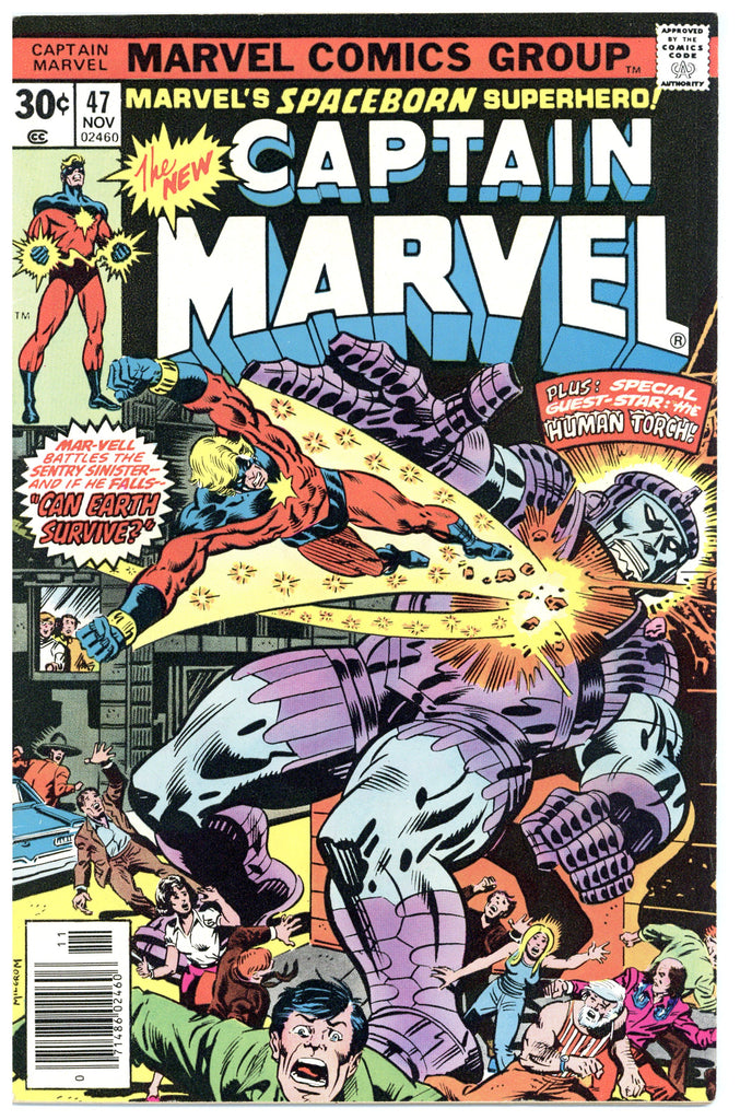 Captain Marvel #47 NM-