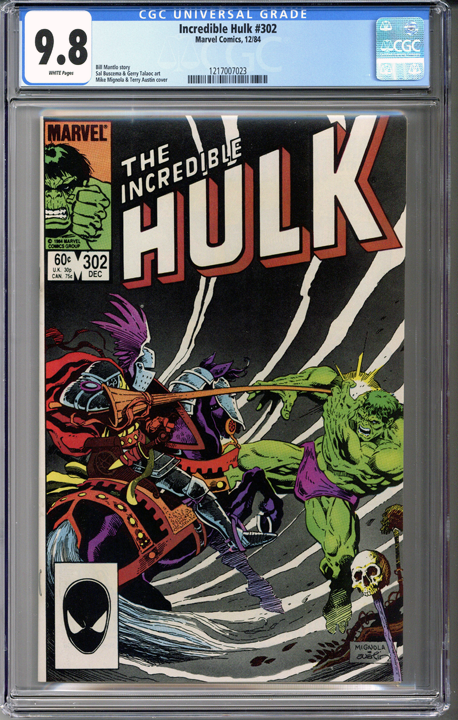 Incredible Hulk #302 CGC 9.8