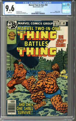 Marvel Two-In-One #50 CGC 9.6