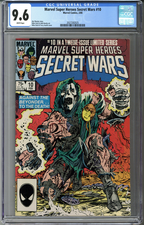 Marvel Super Heroes Secret Wars #10 CGC 9.6