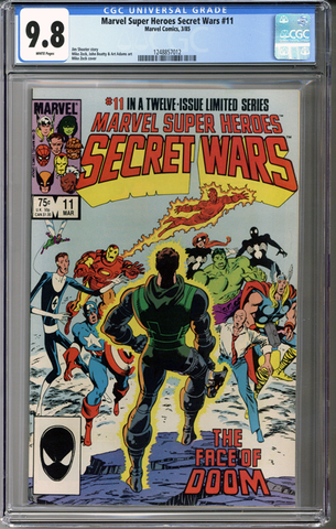 Marvel Super Heroes Secret Wars #11 CGC 9.8