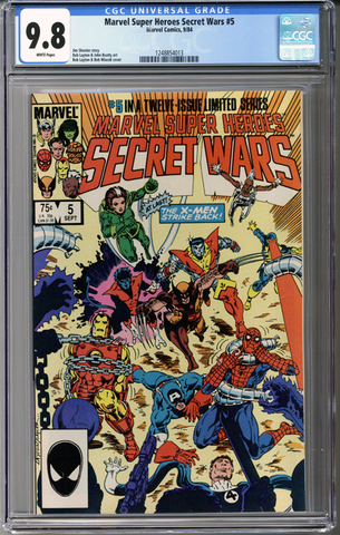 Marvel Super Heroes Secret Wars #5 CGC 9.8