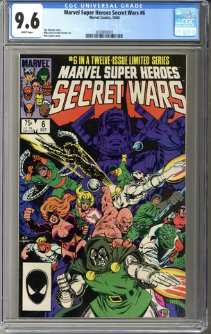 Marvel Super Heroes Secret Wars #6 CGC 9.6