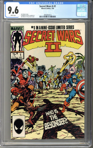 Secret Wars II #1 CGC 9.6