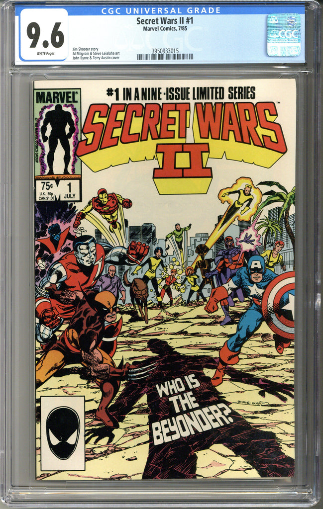 Secret Wars II #1 CGC 9.6