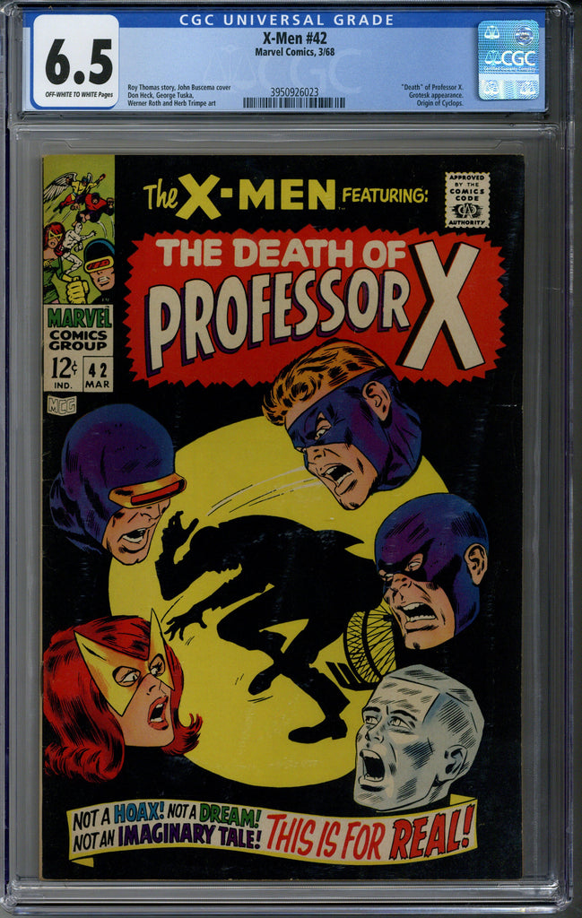 X-Men #42 CGC 6.5