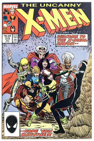 Uncanny X-Men #219 NM