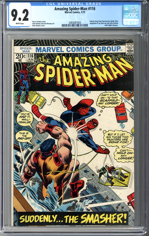 Amazing Spider-man #116 CGC 9.2