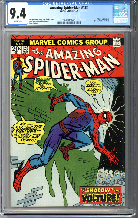 Amazing Spider-man #128 CGC 9.4