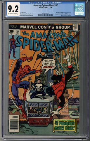 Amazing Spider-man #162 CGC 9.2