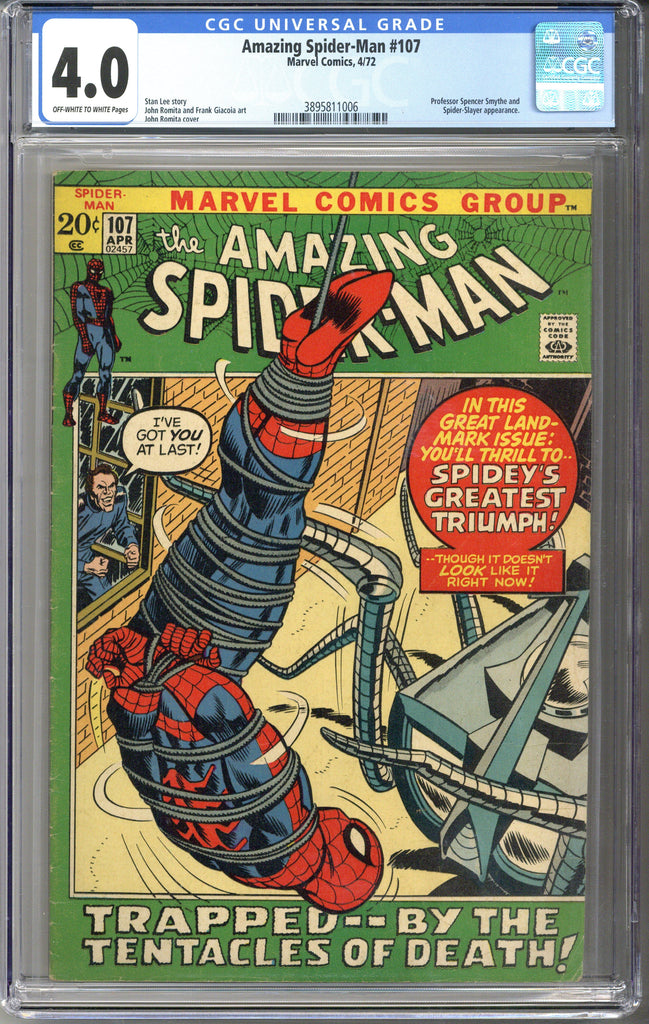 Amazing Spider-man #107 CGC 4.0