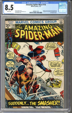 Amazing Spider-man #116 CGC 8.5