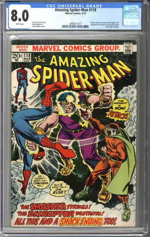Amazing Spider-man #118 CGC 8.0
