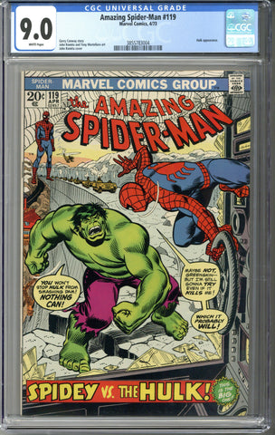 Amazing Spider-man #119 CGC 9.0