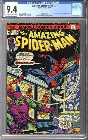 Amazing Spider-man #137 CGC 9.4