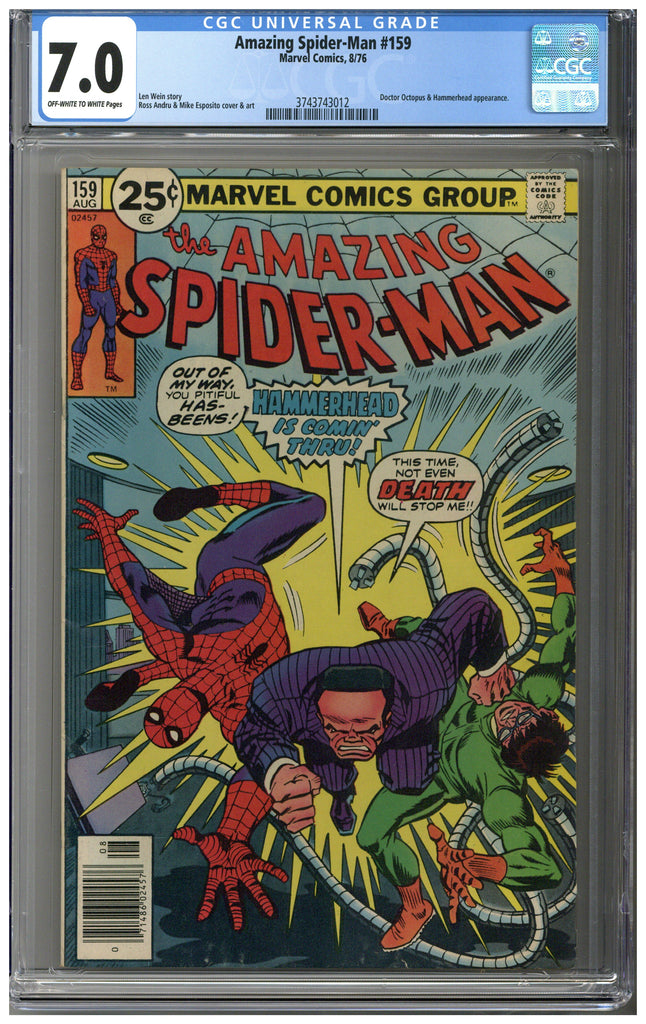 Amazing Spider-man #159 CGC 7.0