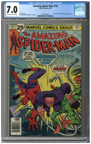 Amazing Spider-man #159 CGC 7.0