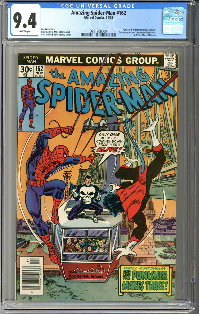 Amazing Spider-man #162 CGC 9.4