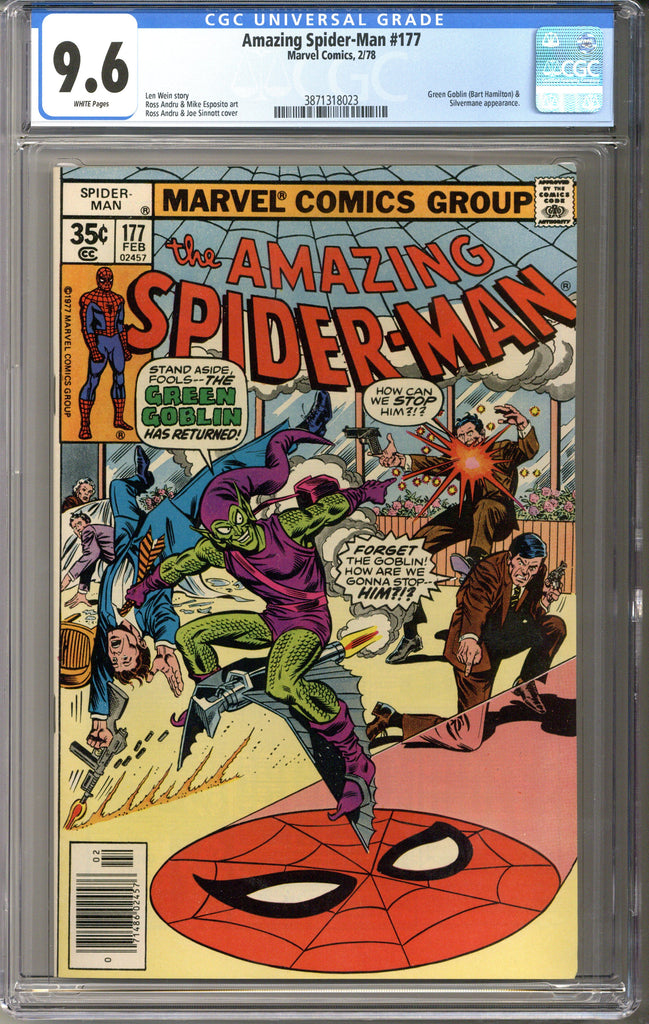 Amazing Spider-man #177 CGC 9.6