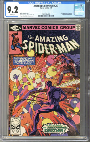 Amazing Spider-man #203 CGC 9.2