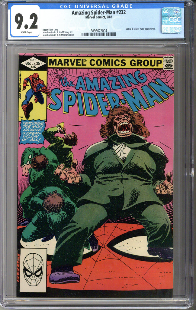 Amazing Spider-man #232 CGC 9.2