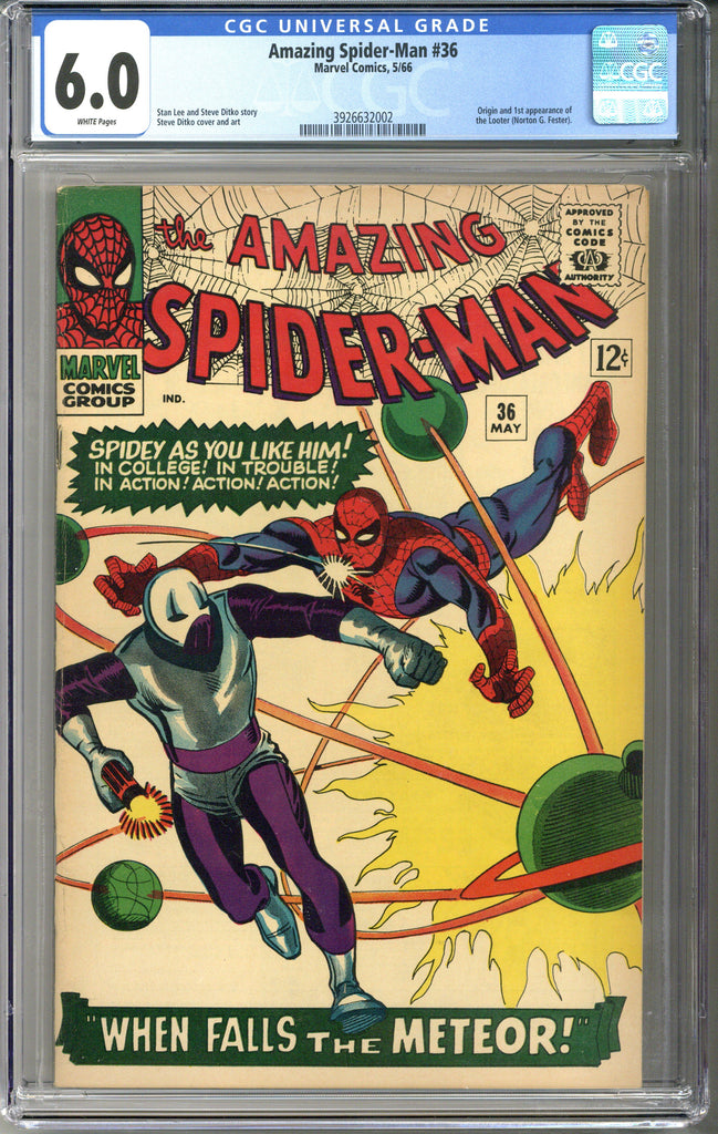 Amazing Spider-man #36 CGC 6.0