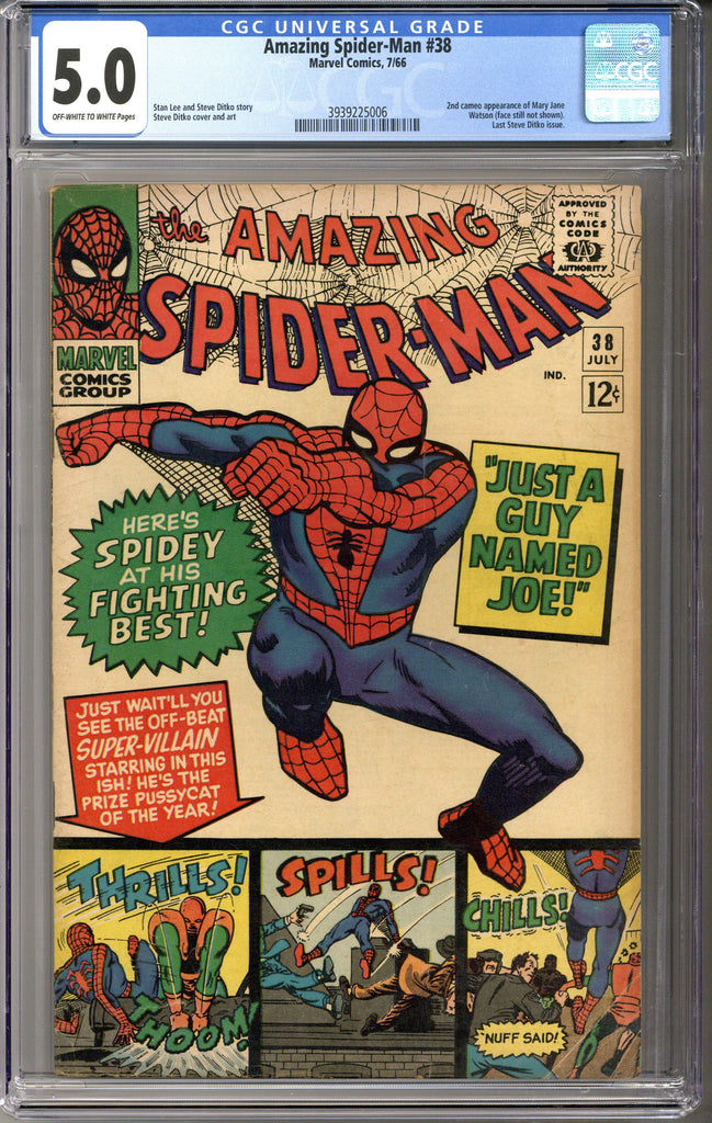 Amazing Spider-man #38 CGC 5.0