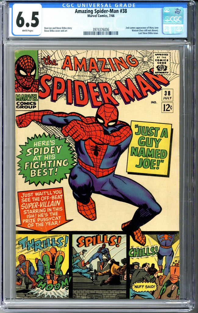 Amazing Spider-man #38 CGC 6.5