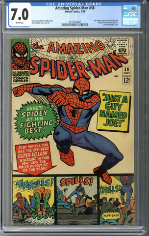 Amazing Spider-man #38 CGC 7.0