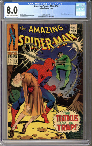 Amazing Spider-man #54 CGC 8.0