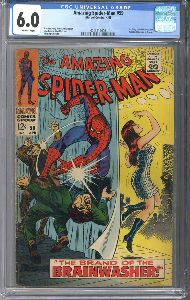 Amazing Spider-man #59 CGC 6.0