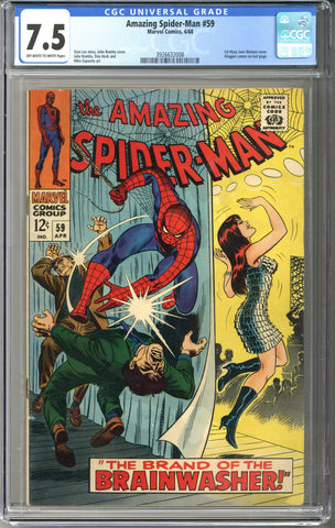 Amazing Spider-man #59 CGC 7.5