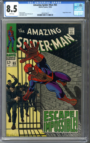 Amazing Spider-man #65 CGC 8.5