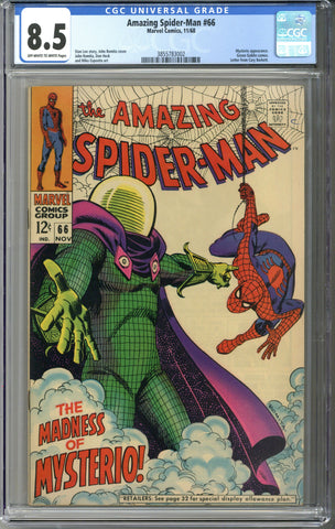 Amazing Spider-man #66 CGC 8.5