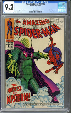Amazing Spider-man #66 CGC 9.2