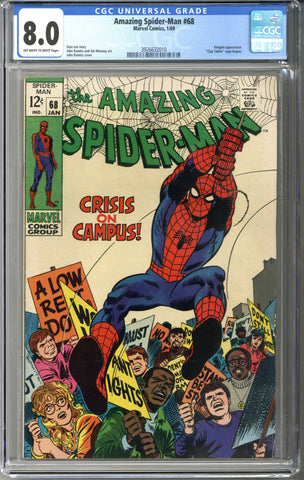 Amazing Spider-man #68 CGC 8.0