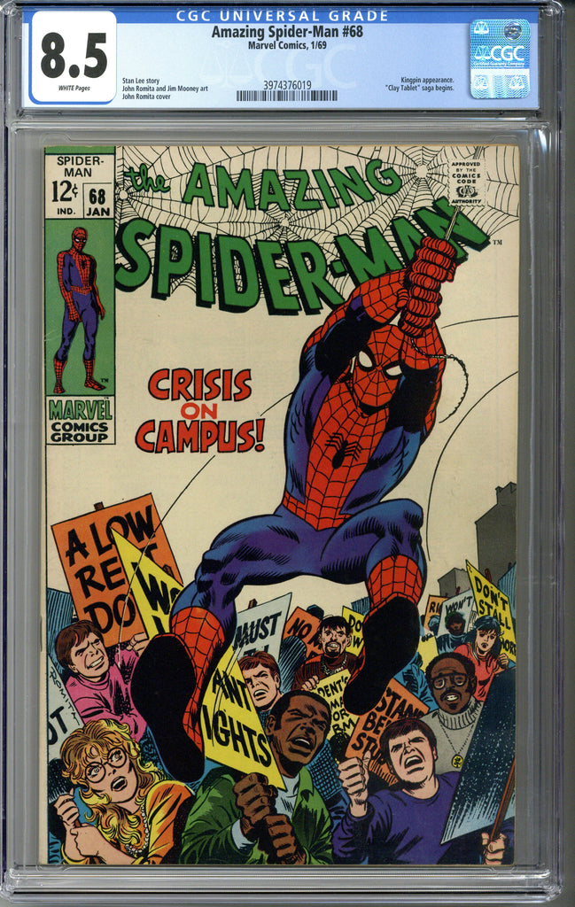 Amazing Spider-man #68 CGC 8.5