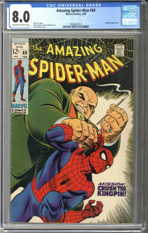 Amazing Spider-man #69 CGC 8.0